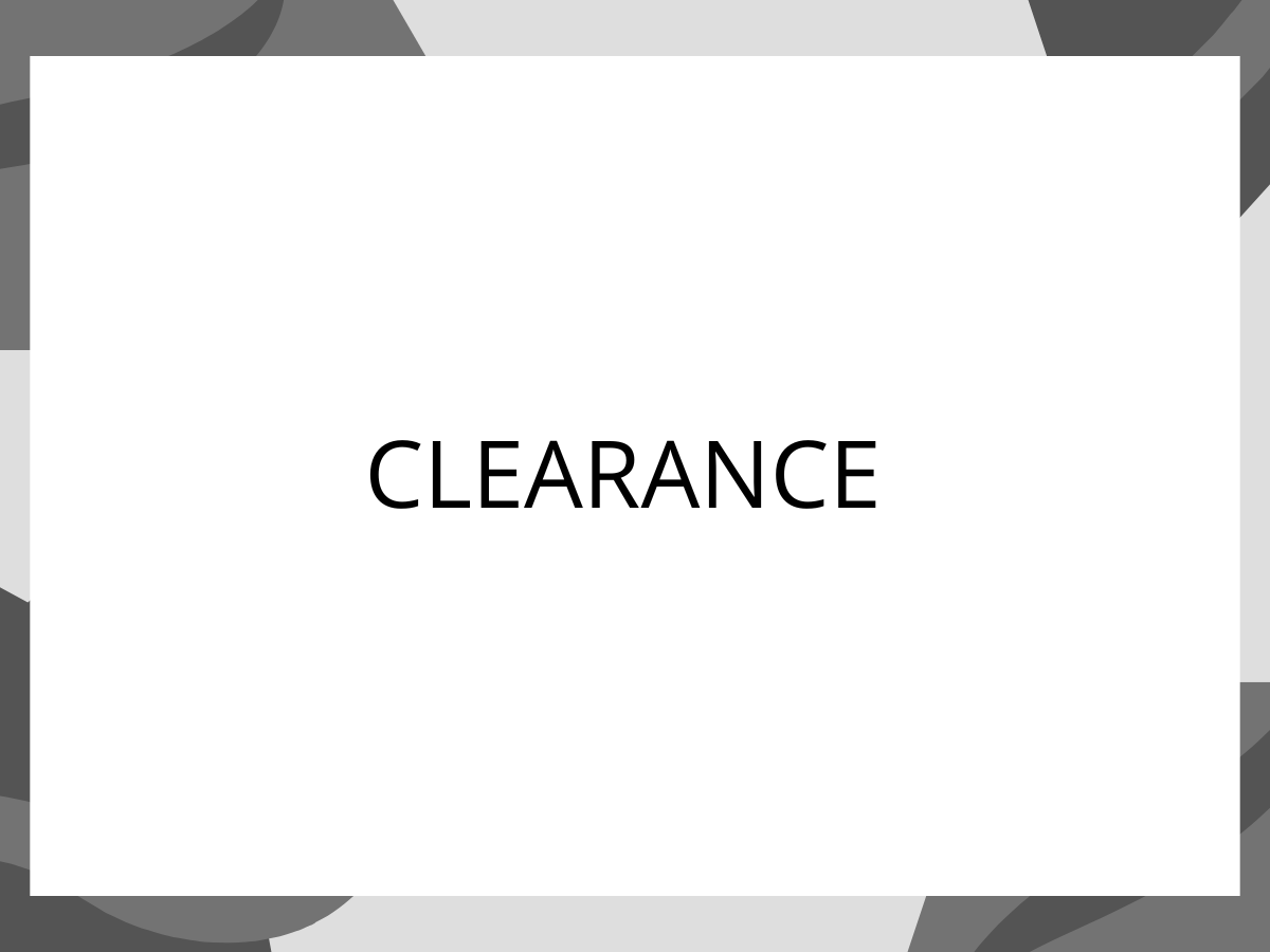 CLEARANCE
