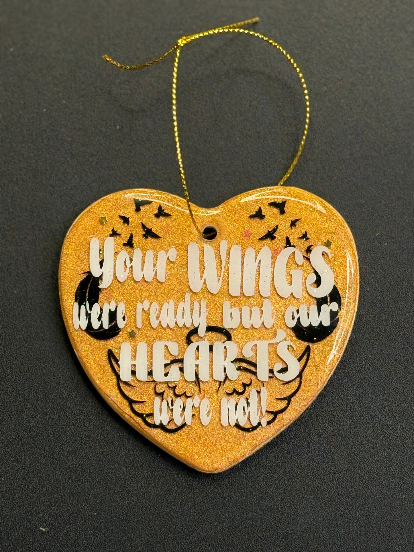 Your Wings were ready Ornament