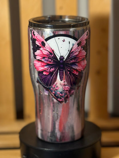 Butterfly Serape Tumbler