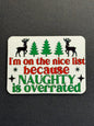 I’m in the nice list magnet